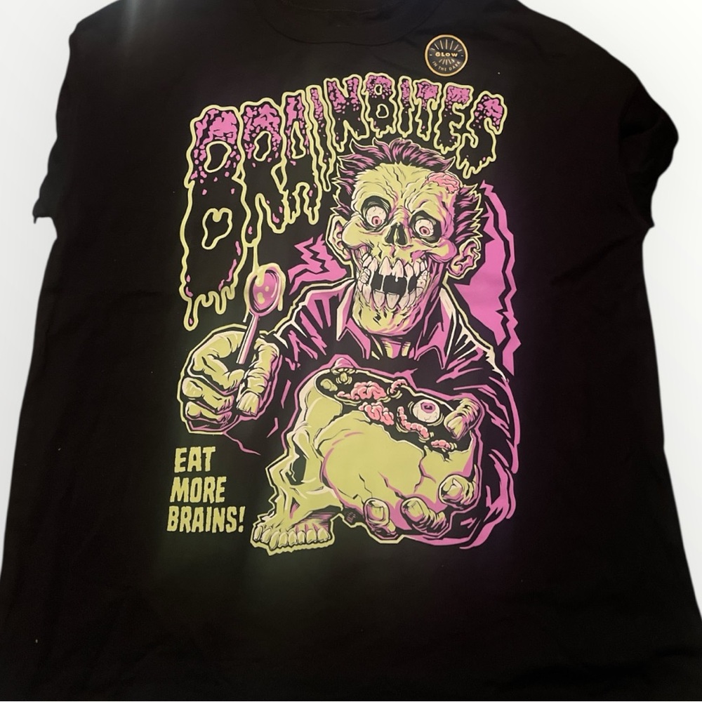 Black Zombie Kids Graphic T-Shirt
